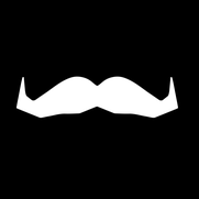 moustache graphic